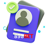 Tornar-se um membro do 898BET é muito simples